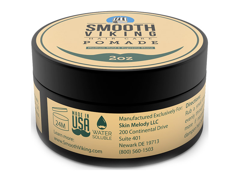 cire coiffante - marque Smooth Viking - Pomade - Medium Hold